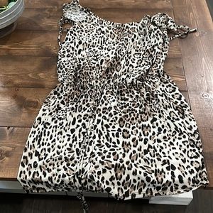 Leopard romper